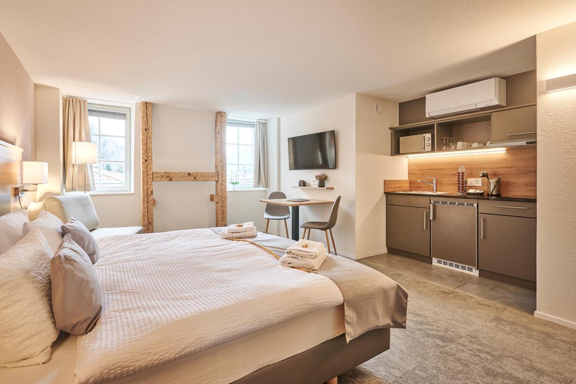 Unterseen Aparthotel Krone - Self Check-In المظهر الخارجي الصورة